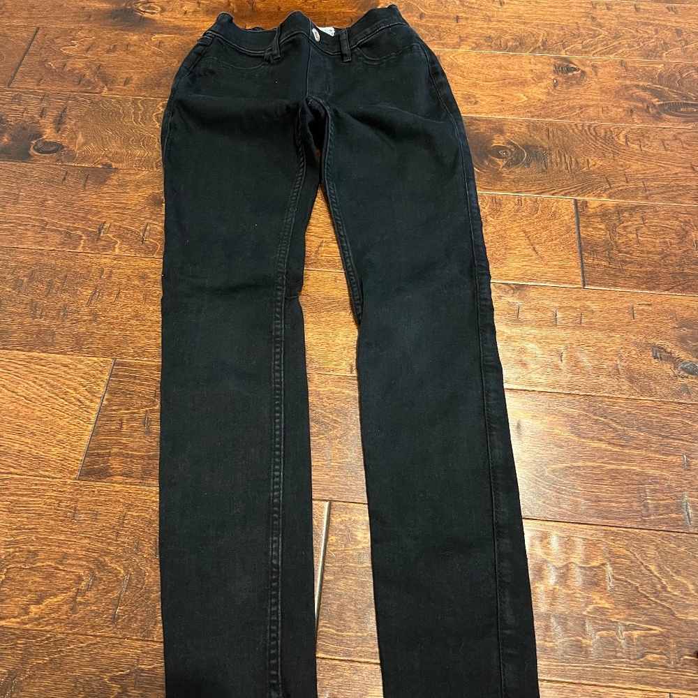 Abercrombie slim black jeans size 13/14